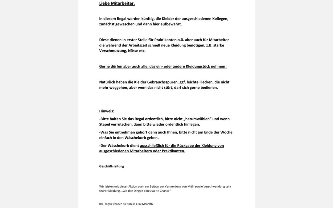 Neues Regal