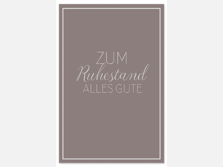 Zwei Verabschiedungen