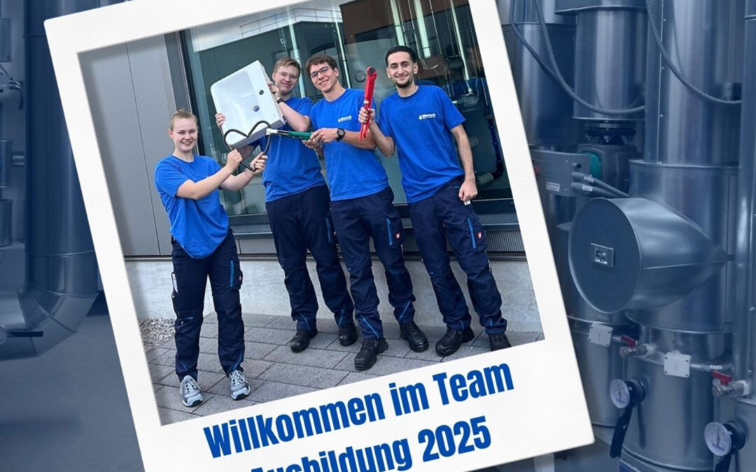 Start neue Azubis am 01.09.2025