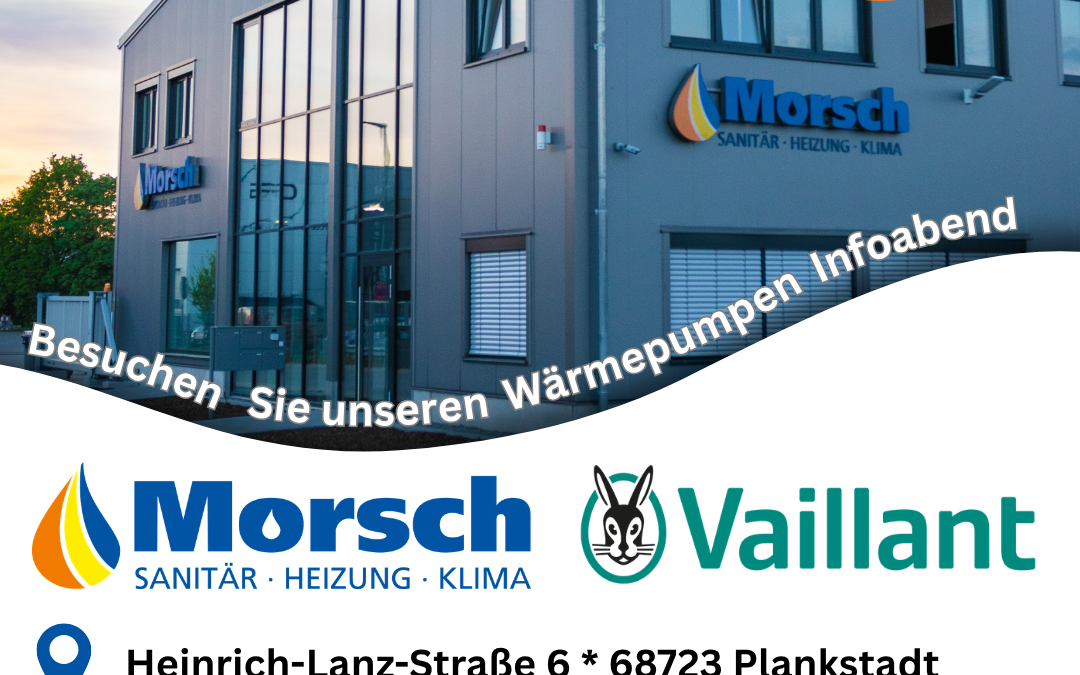 Einladung zum Wärmepumpen Infoabend am 17.06.2026
